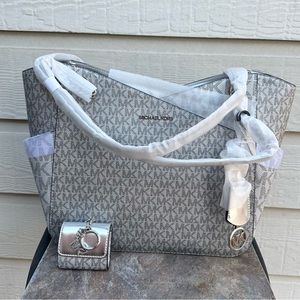 Michael Kors purse and AirPods case